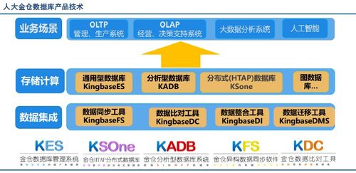 国内外数据库系统主要产品、代表型号及功能解析